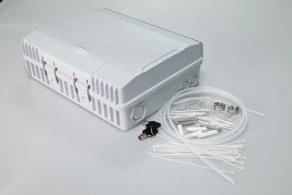 ABS Terminal Box 24 Core με Στήριγμα στον τοίχο ή στη βάση στήριξης σε πόλο